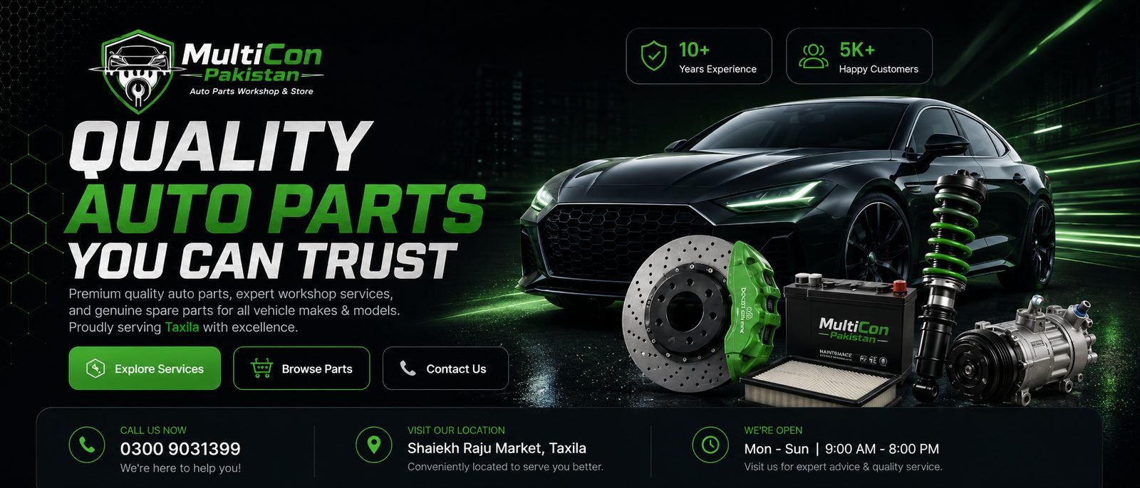 Quality Auto Parts You Can Trust